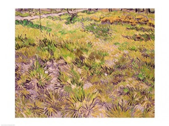 Meadow with Butterflies Fine Art Print by Vincent Van Gogh