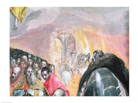 The Adoration of the Name of Jesus art print by El Greco