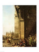 Venice Piazza di San Marco and the Colonnade of the Procuratie Nuove Poster Print by Giovanni Antonio Canaletto