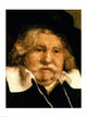 Detail of a Portrait of an Old Man Fine Art Print by Rembrandt van Rijn