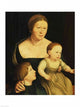 Charity or The Family of the Artist c. 1528 Poster Print by Hans Holbein