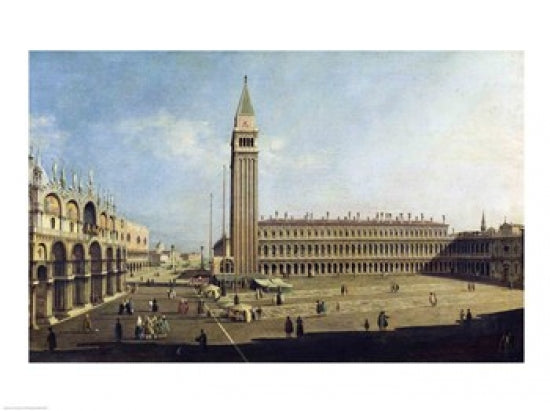Piazza San Marco in Venice Poster Print by Giovanni Antonio Canaletto