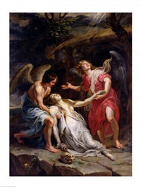 Ecstasy of Mary Magdalene Poster Print by Peter Paul Rubens