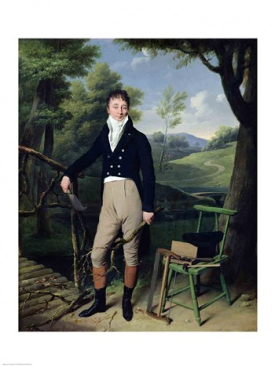 Portrait of a Man Fine Art Print by Louis-Leopold Boilly