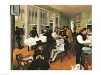 Edgar Degas The Cotton Exchange, New Orleans, 1873 art print