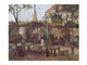 Pleasure Gardens at Montmartre 1886 Fine Art Print by Vincent Van Gogh