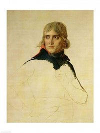 Unfinished Portrait of General Bonaparte Art Print by Jacques-Louis David