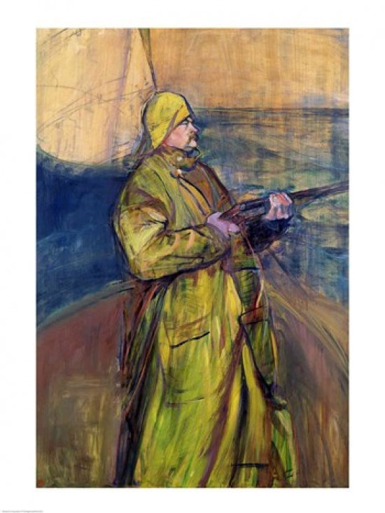 Portrait of Monsieur Maurice Joyant Fine Art Print by Henri de Toulouse-Lautrec