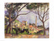 The Sea at l'Estaque fine art print by Paul Cezanne