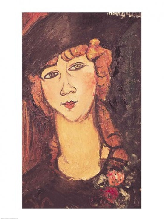 Lolotte 1917 Art Print by Amedeo Modigliani - Elegant Art Decor