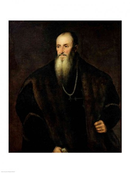 Portrait of Nicolas Perrenot de Granvelle Poster Print by Titian