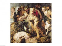 The Drunken Silenus Poster Print by Peter Paul Rubens on premium heavy stock paper.