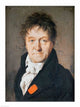 Portrait of Lazare Nicolas Marguerite Carnot art print by Louis-Leopold Boilly