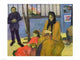 The Schuffenecker Family art print by Paul Gauguin, showcasing vibrant colors and familial bonds.