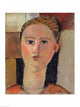 Amedeo Modigliani Girl with Red Hair Fine Art Print