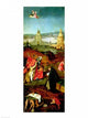 Temptation of St. Anthony Poster Print by Hieronymus Bosch, a detailed artwork showcasing surreal imagery.