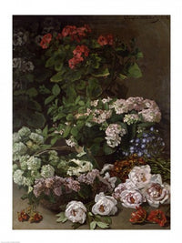 Spring Flowers Art Print by Claude Monet - Floral Artwork