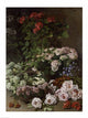 Spring Flowers Art Print by Claude Monet - Floral Artwork