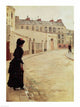 Waiting, Rue de Chateaubriand Paris Poster Print by Jean Beraud