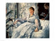 Reading, 1865 fine art poster print by Edouard Manet