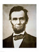 Abraham Lincoln Poster Print showcasing the iconic historical figure.