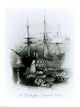 Fine art print of The Bellerophon at Plymouth Sound in 1815 by J.M.W. Turner