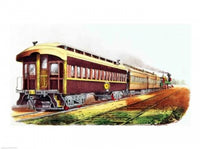 The Lightning Express Poster Print showcasing dynamic motion.