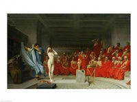 Phryne Before the Jury Poster Print by Jean Léon Gérôme - 1861 Artwork