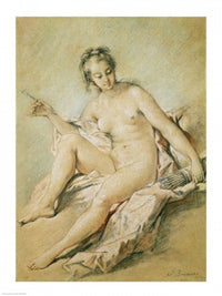 A Study of Venus fine art poster print by Francois Boucher