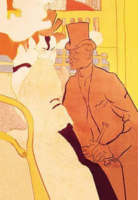 Poster print of Henri de Toulouse-Lautrec's Belle Époque artwork