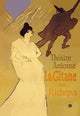 La Gitane Poster Print by Henri de Toulouse-Lautrec showcasing vibrant Parisian nightlife.