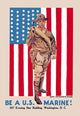 Uncle Sam Poster Print by James Montgomery Flagg, iconic American art.