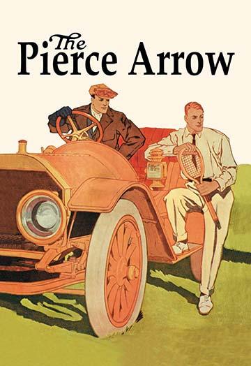 Pierce-Arrow Vintage Advertising Poster Print by Edward Penfield