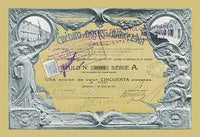 Cancelled Stock Certificate Poster Print showcasing historic financial document.