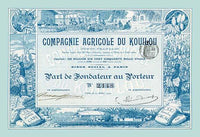 Cancelled Stock Certificate Poster Print showcasing vintage financial history