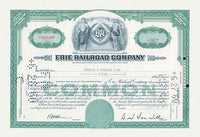 Stock Certificate Poster Print showcasing a historic cancelled certificate.