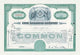 Stock Certificate Poster Print showcasing a historic cancelled certificate.