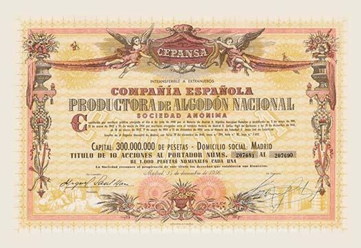 Cancelled Stock Certificate Poster Print showcasing detailed design and historical significance.