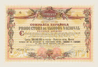 Cancelled Stock Certificate Poster Print showcasing detailed design and historical significance.