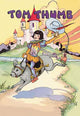 Tom Thumb Adventure Poster Print 1930s Cover Artwork Featuring Tom Riding a Mouse