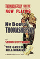 Greenhorns Theatre Poster Print featuring Boris Thomashevsky with ice tongs.