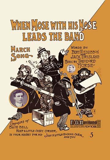 Moses Leading the Band Poster Print by F.M. in vibrant colors