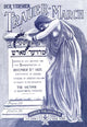 Classical Figure Holding a Wreath Over a Tombstone Song Sheet