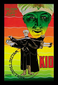 Emil Teodorovich Kio early performance poster print showcasing Soviet illusionist.
