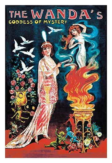 Magic poster print by Louis Galice featuring enchanting artwork.