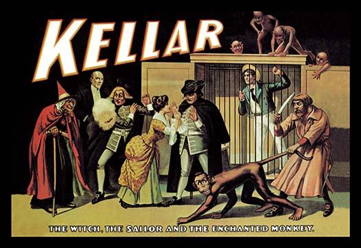 Harry Keller Levitating Woman Poster Print (18 x 24)