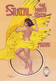 Vintage Bicycle Advertising Poster Print by Gian Emilio Malerba