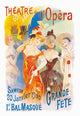 Grand Masked Ball poster print by Jean de Paleologu featuring vibrant colors and historical design.
