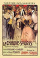 Die Fledermaus (The Bat) operetta poster print by Johann Strauss II