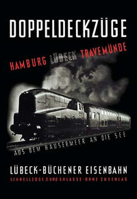 Double Decker Railway in Germany Poster Print showcasing vintage trains.